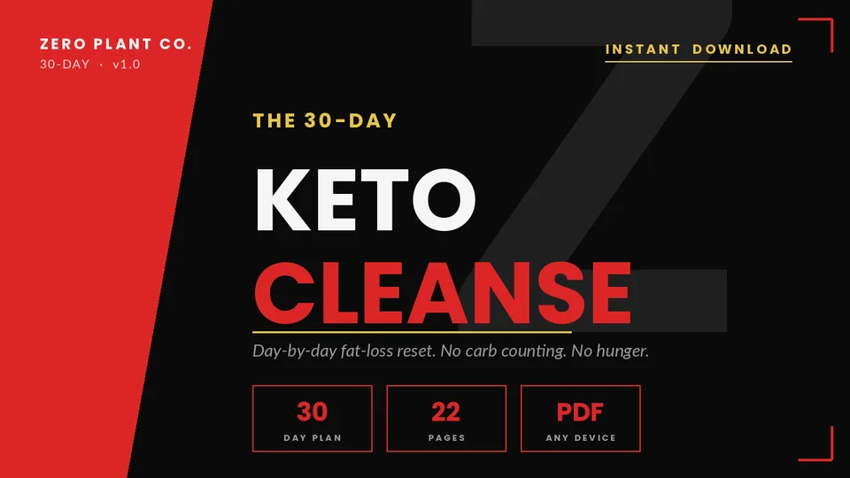 The 30-Day Keto Cleanse cover